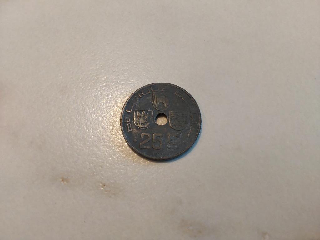 België - 25 cent - 1946, Enlèvement