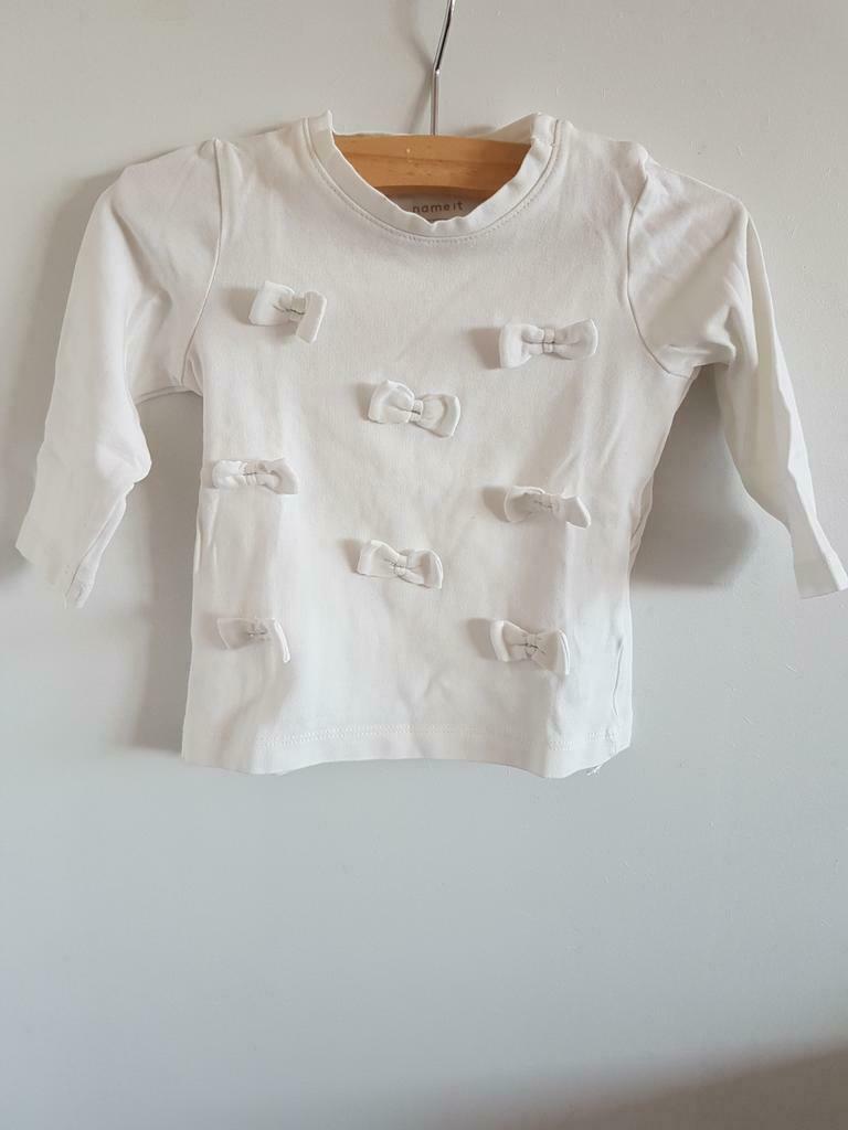 Longsleeve strikjes - Name it - maat 62 (2-4 maand) - meisje, Enfants & Bébés, Vêtements de bébé | Taille 62, Enlèvement ou Envoi