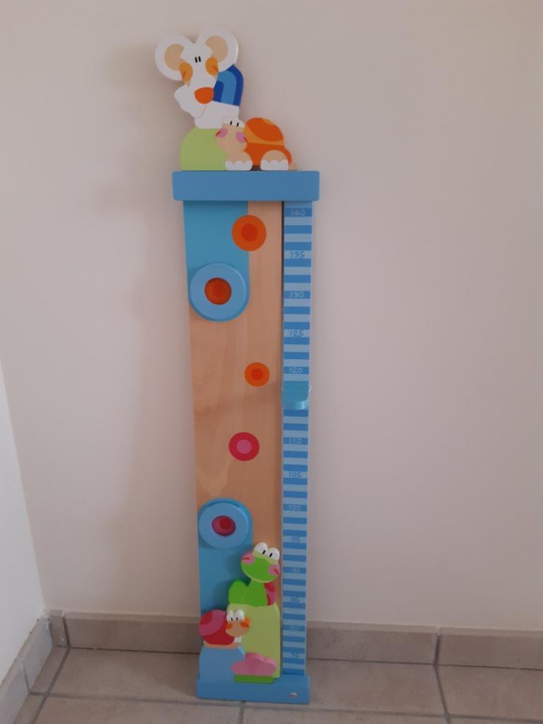 HABA - houten groeimeter "Happy Splash", Ophalen of Verzenden, Zo goed als nieuw, Wanddecoratie