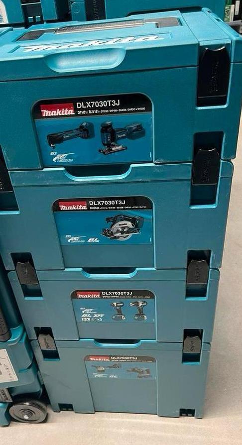 SET van 18V LXT draadloze machines, 7 stuks, in dozen, Ophalen of Verzenden, Zo goed als nieuw