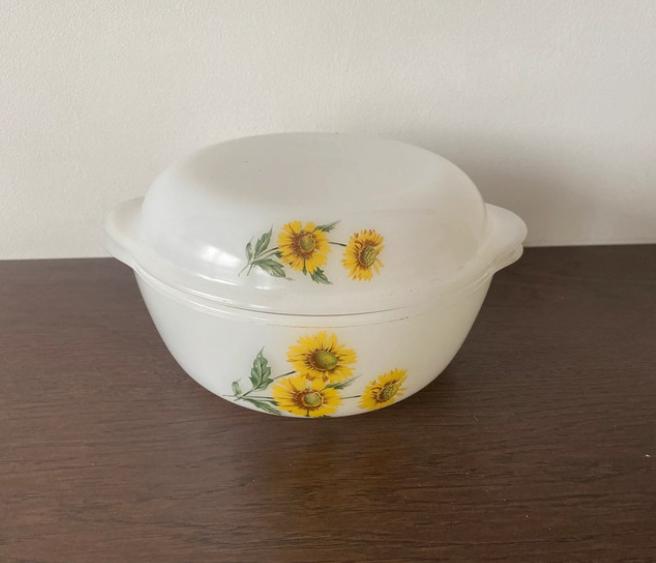 Ovenschaal met deksel arcopal, Ophalen of Verzenden