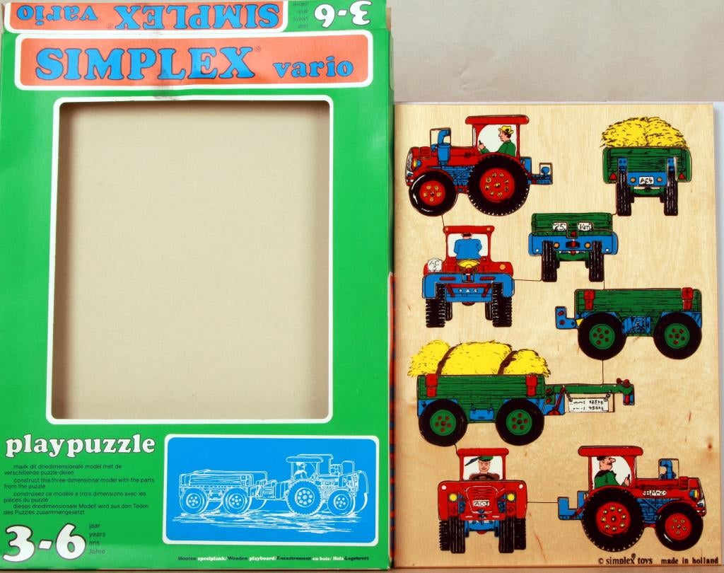 Puzzle Ferme, Enlèvement ou Envoi, Utilisé, Ensemble complet