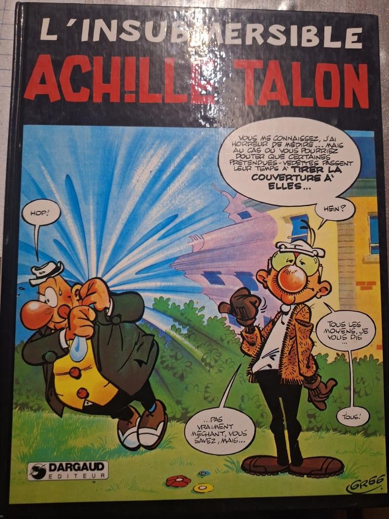 achille talon l insubmersible, Enlèvement ou Envoi, Utilisé