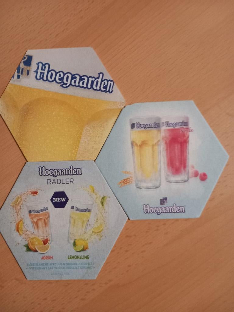 Sous-bocks Hoegaarden (10), Enlèvement ou Envoi, Comme neuf