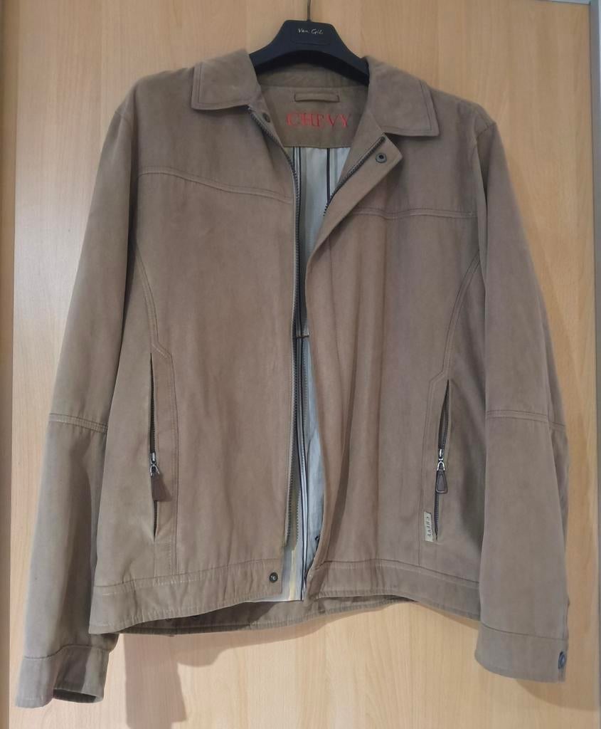 Suède herenvest, XL, slechts enkele malen gedragen., Kleding | Heren, Ophalen of Verzenden, Zo goed als nieuw