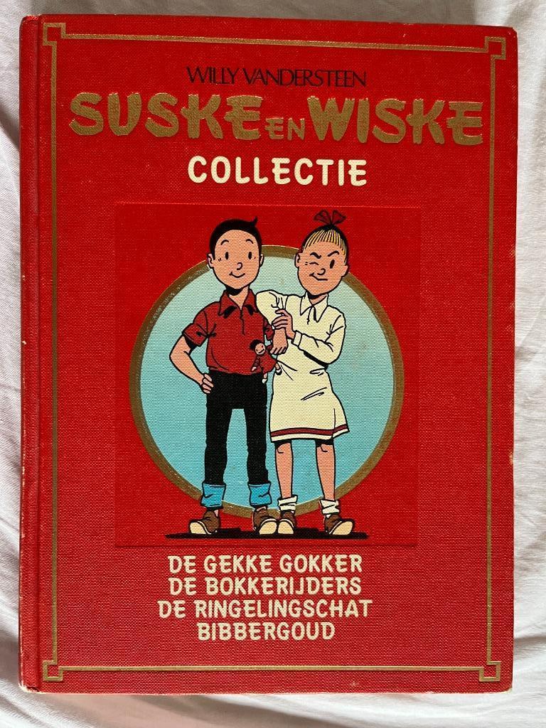 Suske en Wiske Collectie 135+136+137+138 Hardcover, Boeken, Meerdere stripboeken, Ophalen, Gelezen