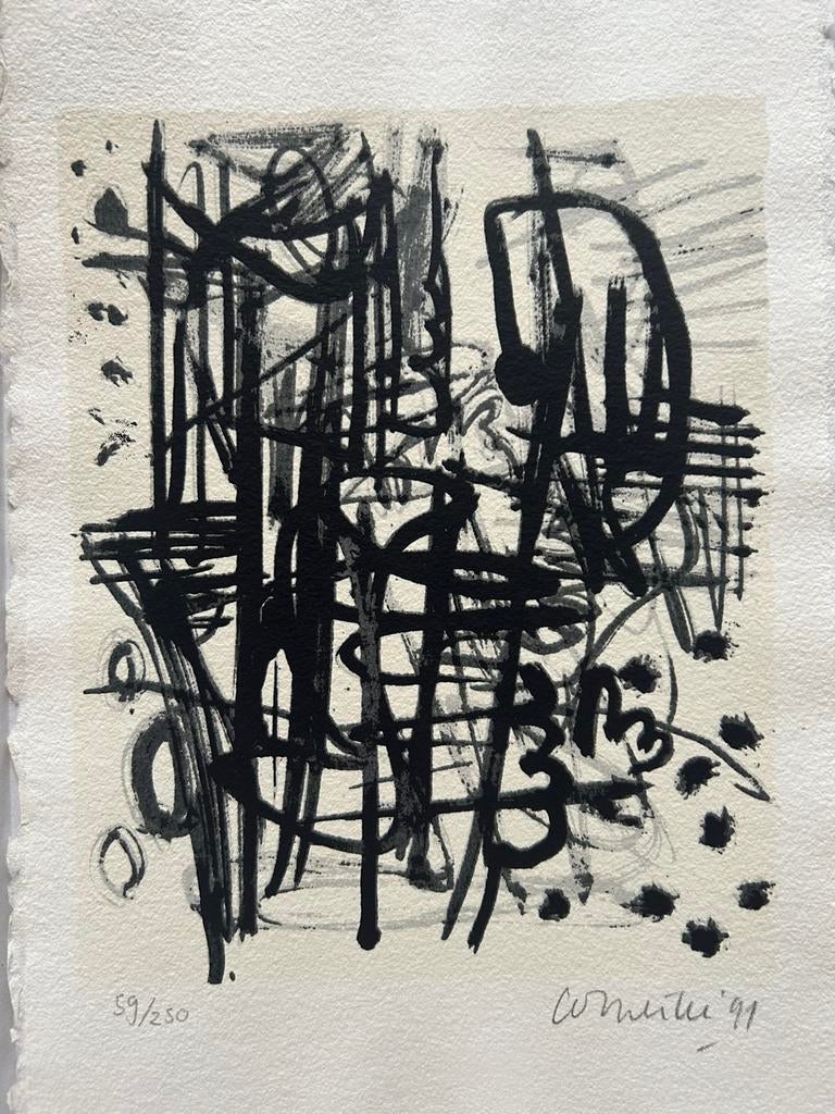 Corneille - Zeefdruk - 1991, Antiek en Kunst, Ophalen