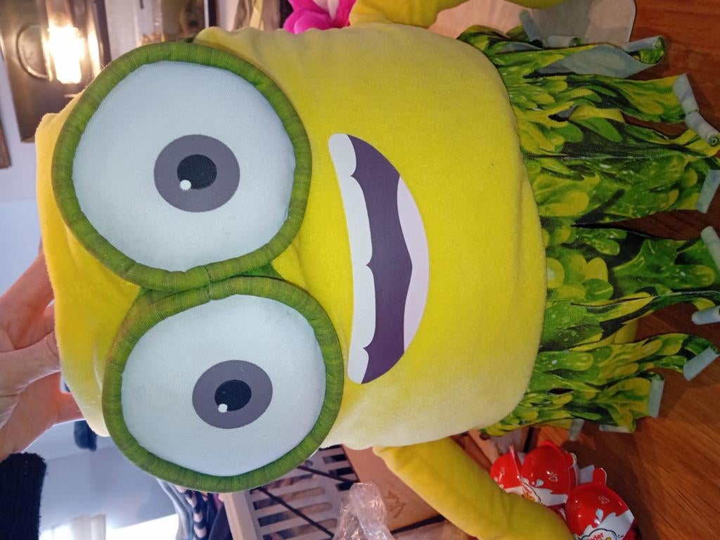 Minion groot, Kinderen en Baby's, Speelgoed | Knuffels en Pluche, Ophalen of Verzenden, Gebruikt