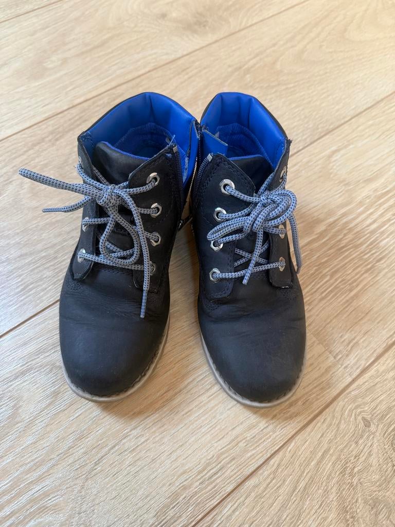 Kinderschoenen met rits, blauw, maat 30, Kinderen en Baby's, Ophalen, Gebruikt