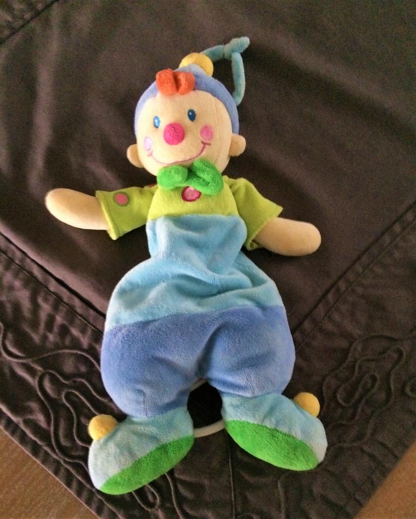 Mooie knuffel met muziek  (Clown), Ophalen, Zo goed als nieuw