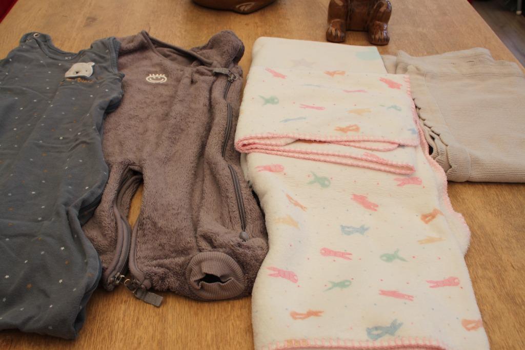 Couvre bébé + couvertures, Enlèvement, Utilisé, Couverture