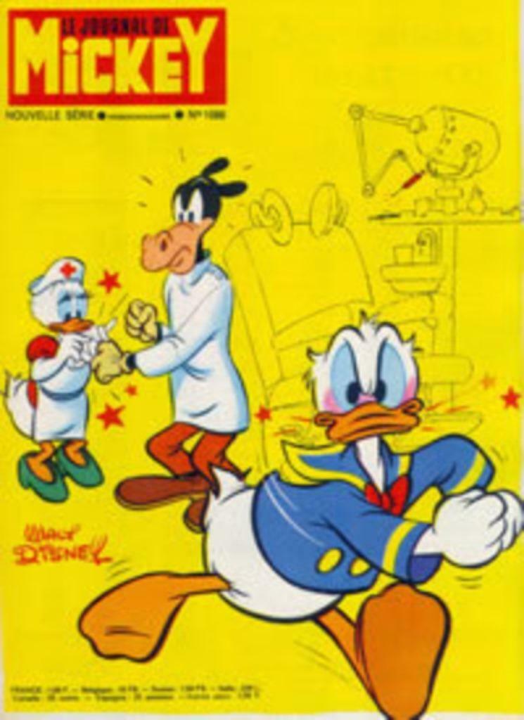 Le Journal De Mickey, Nouvelle Série 1088, Enlèvement ou Envoi, Utilisé, Journal