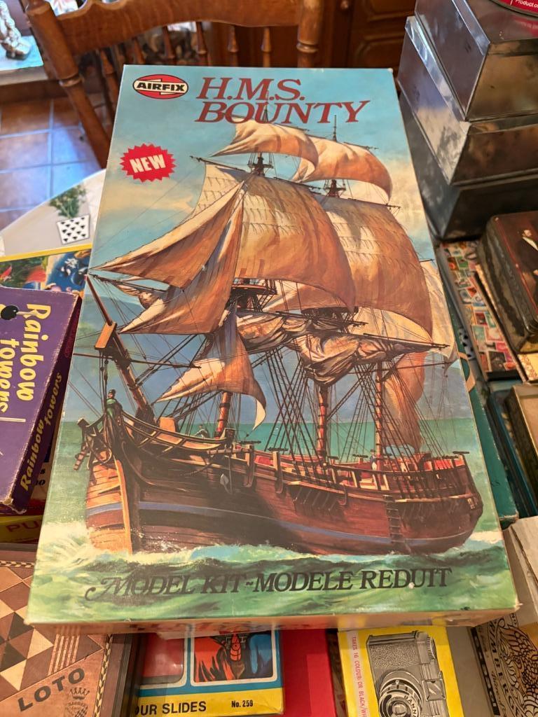 Vintage AIRFIX: HMS BOUNTY, Enlèvement, Comme neuf, Airfix
