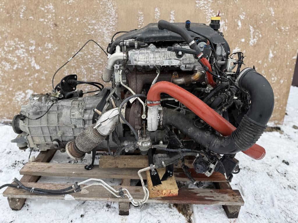 Iveco 3.0 euro 6 f1cfl411b Moteur complet 27000km!, Ophalen, Gebruikt