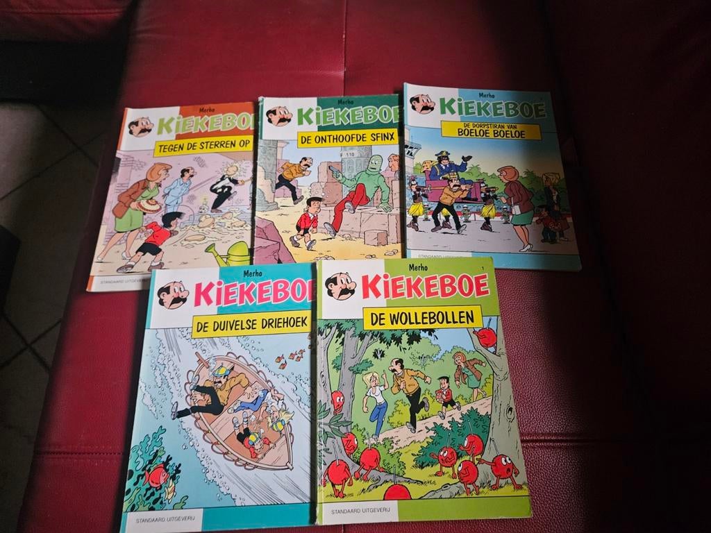 Kiekeboe 1tot nr 50 1druk uit eigen verzameling goede staat, Plusieurs BD, Enlèvement ou Envoi, Merho, Utilisé