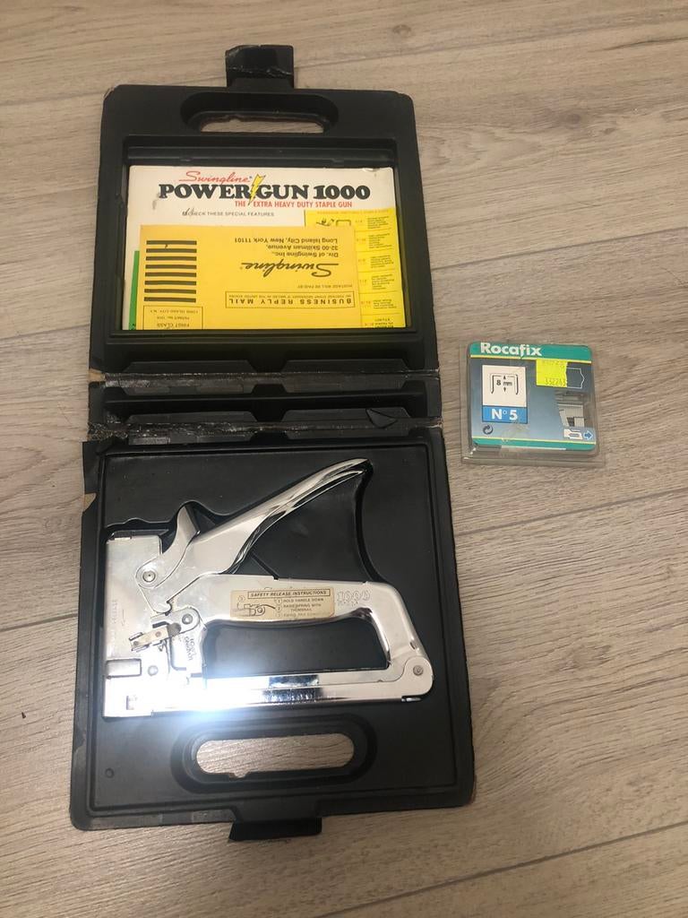 Swingline Power Gun 1000 • nietmachine • gereedschap, Ophalen, Zo goed als nieuw