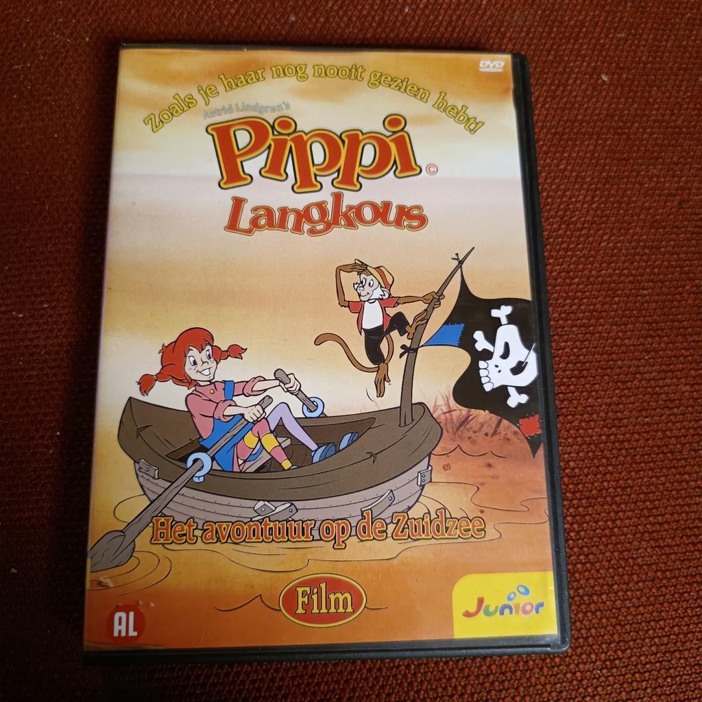 Dvd Pippi Langkous Het avontuur op de zuidzee, Ophalen of Verzenden, Zo goed als nieuw