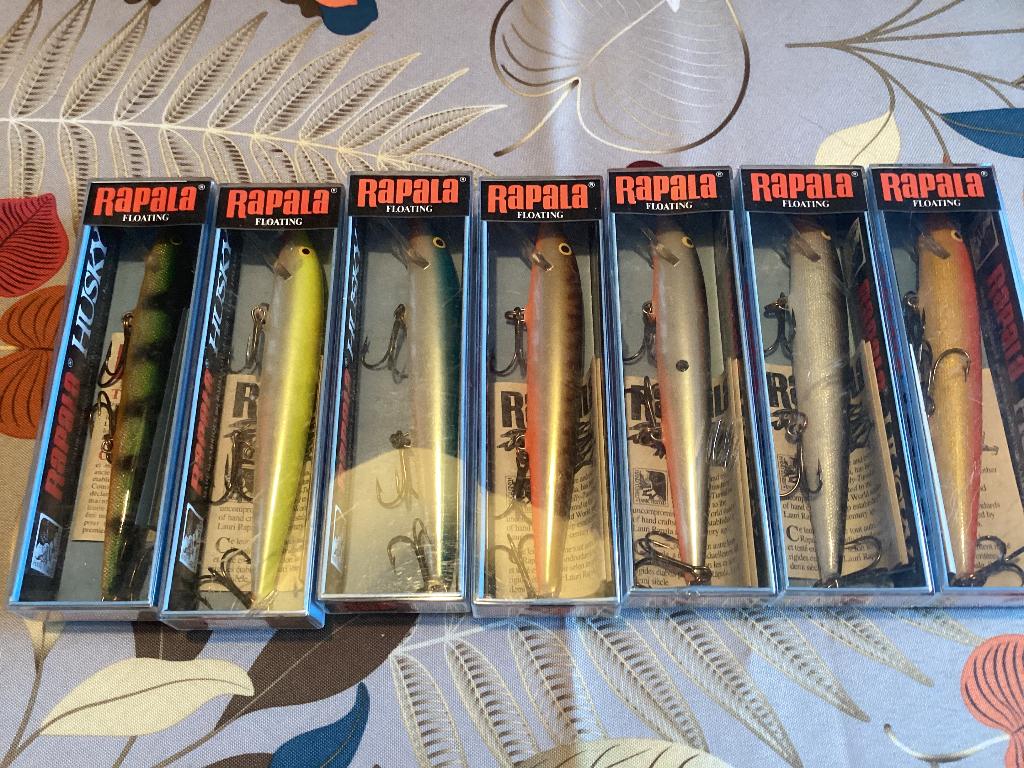 Vintage Rapala husky 13, Watersport en Boten, Hengelsport | Roofvissen, Ophalen of Verzenden, Nieuw