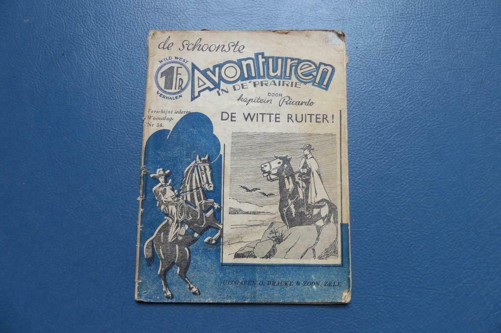 Boek, De witte ruiter.  De schoonste avonturen in de Prairie, Boeken, Ophalen of Verzenden, Gelezen