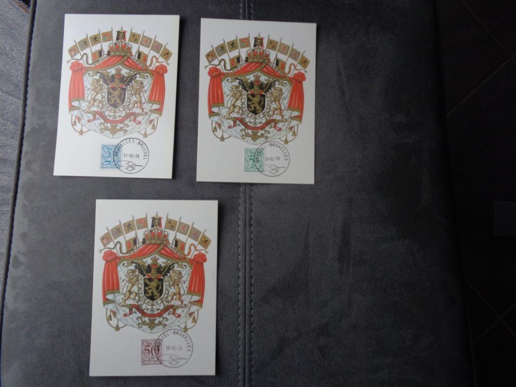 Maximaal 3 kaarten uit 1979 (postzegels 1958 t/m 1960), Postzegels en Munten, Ophalen