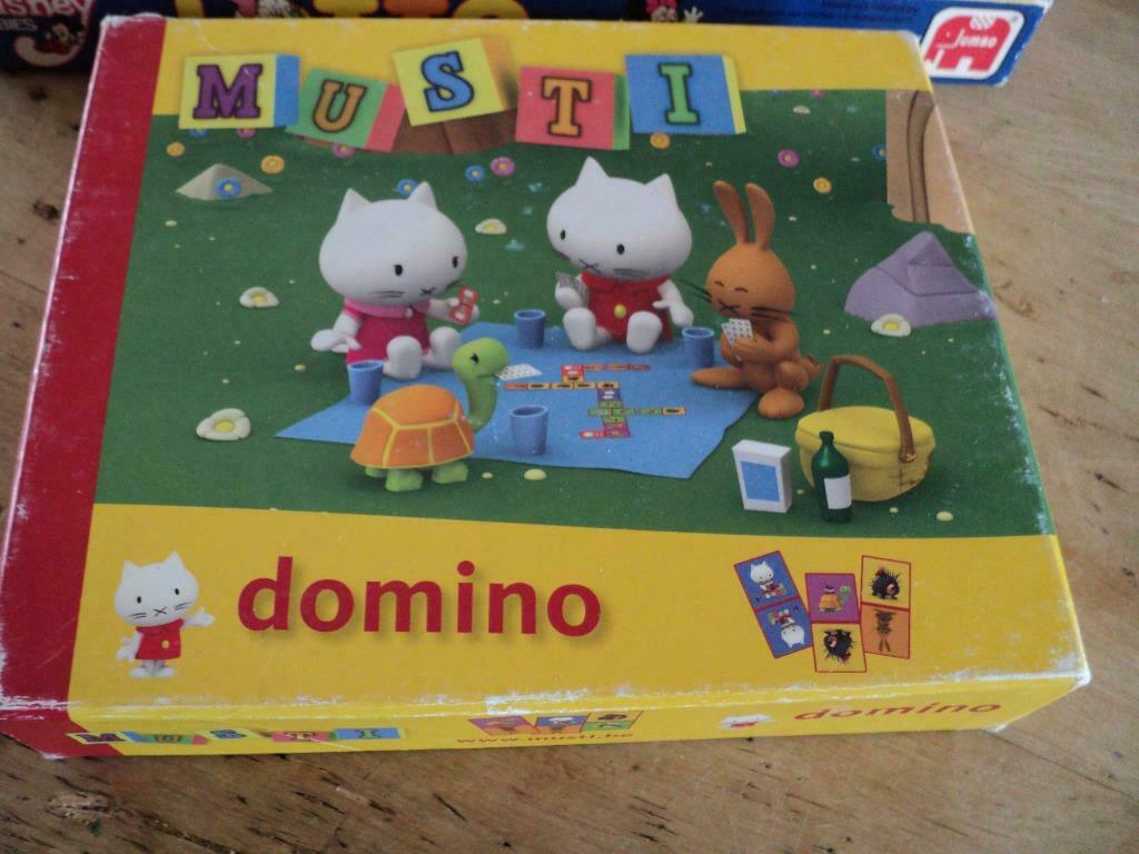 spelletje : domino MUSTI, Kinderen en Baby's, Ophalen of Verzenden
