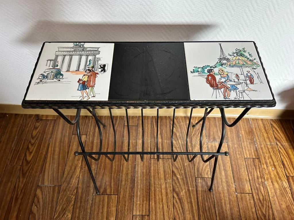 Vintage krantenrekje, Enlèvement, Utilisé