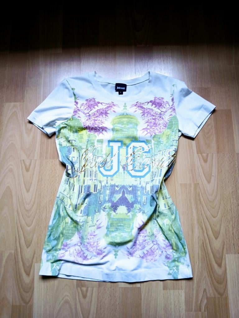 Top Just Cavalli- nieuwstaat, Verzenden, Zo goed als nieuw, Korte mouw