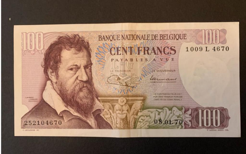 Billet de 100 Franc Belge 1970 neuf, Enlèvement ou Envoi, Billets en vrac