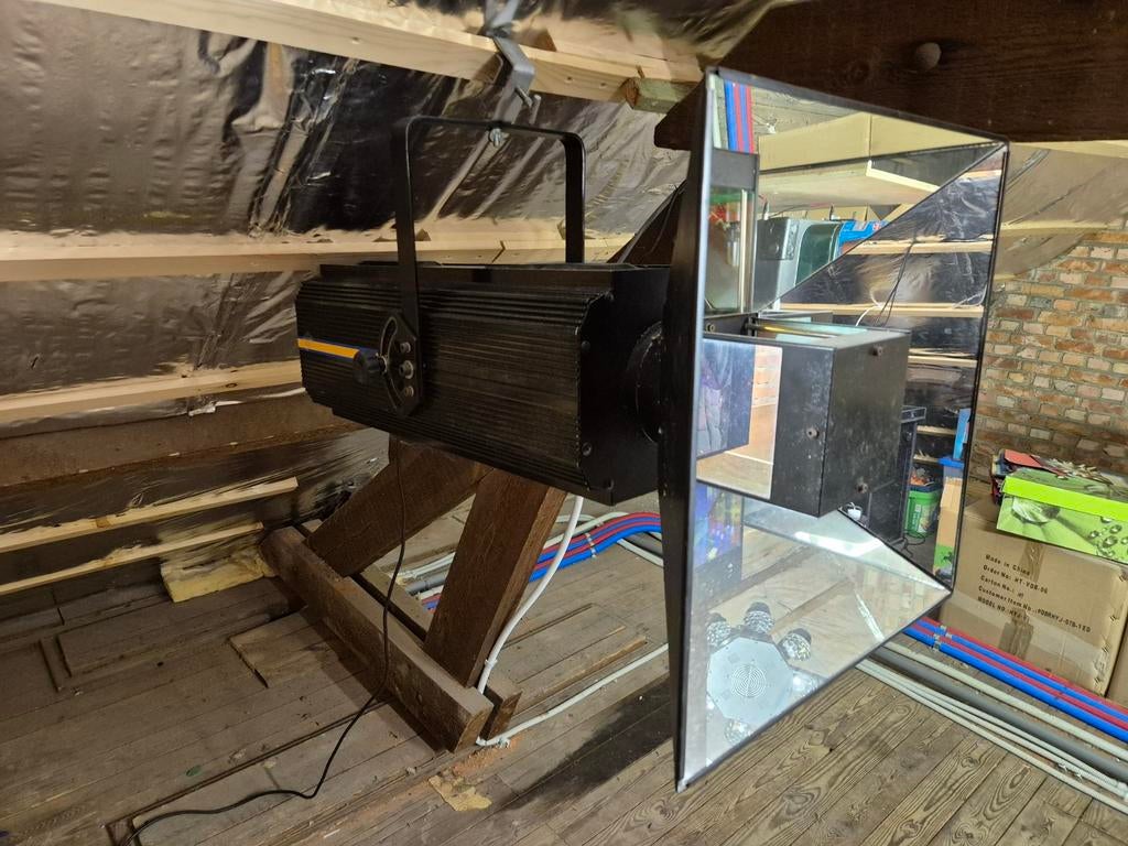 Lichteffect vintage!, Huis en Inrichting, Ophalen, Gebruikt, Vierkant