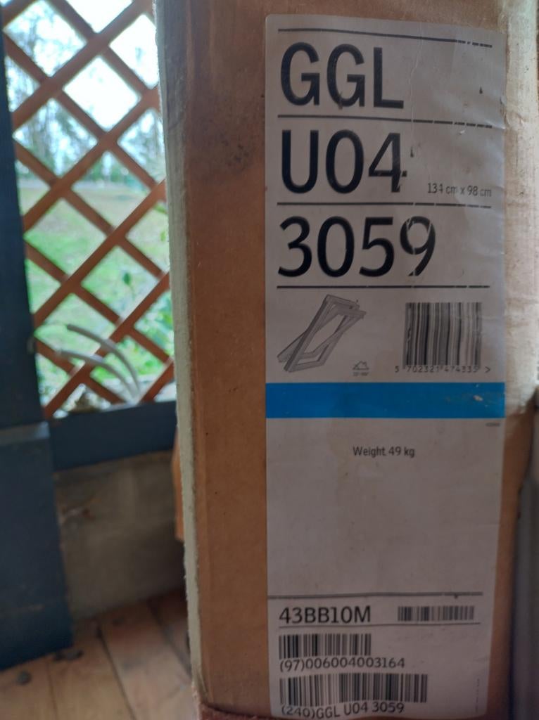 Velux GGL U04 nouveau, Bricolage & Construction, Vitres, Châssis & Fenêtres, Enlèvement, Neuf