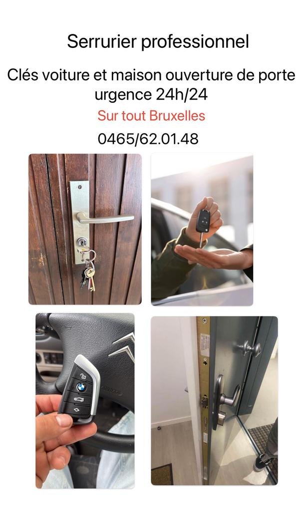 Autosleutels professionele slotenmaker noodsituatie 24/7, 24-uursservice, Overige werkzaamheden