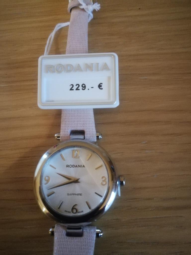nieuw horloge rodania, Autres marques, Cuir, Acier, Enlèvement