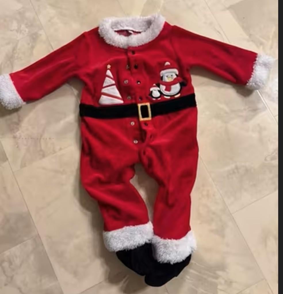 Kerstman kostuum, Ophalen of Verzenden, Zo goed als nieuw