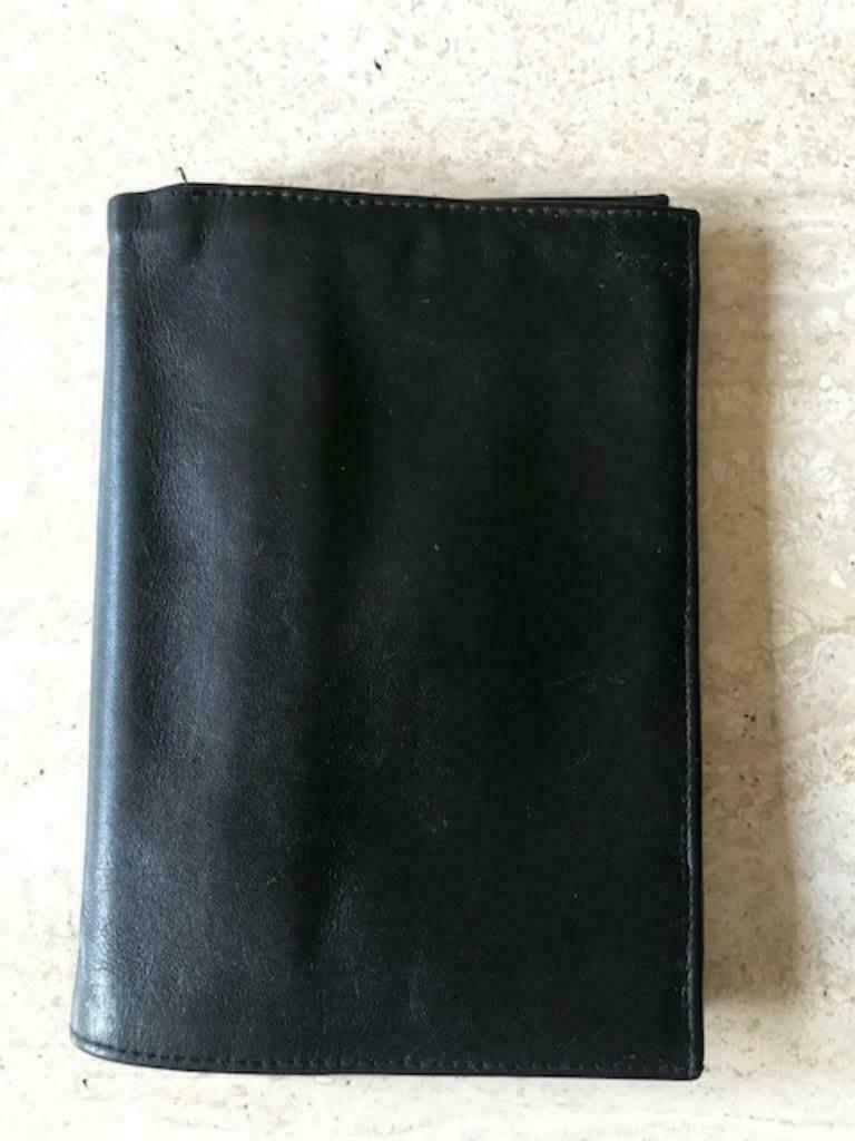 Nieuwe lederen portefeuille (zn3048), Ophalen of Verzenden, Nieuw, Zwart, Leder