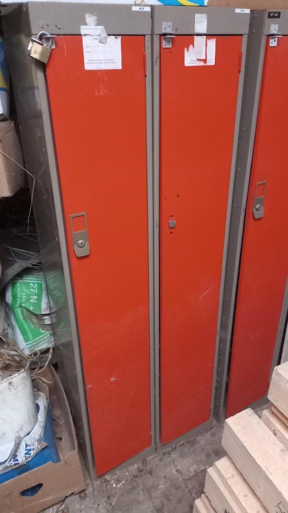 Ijzer lockers, Ophalen, Gebruikt