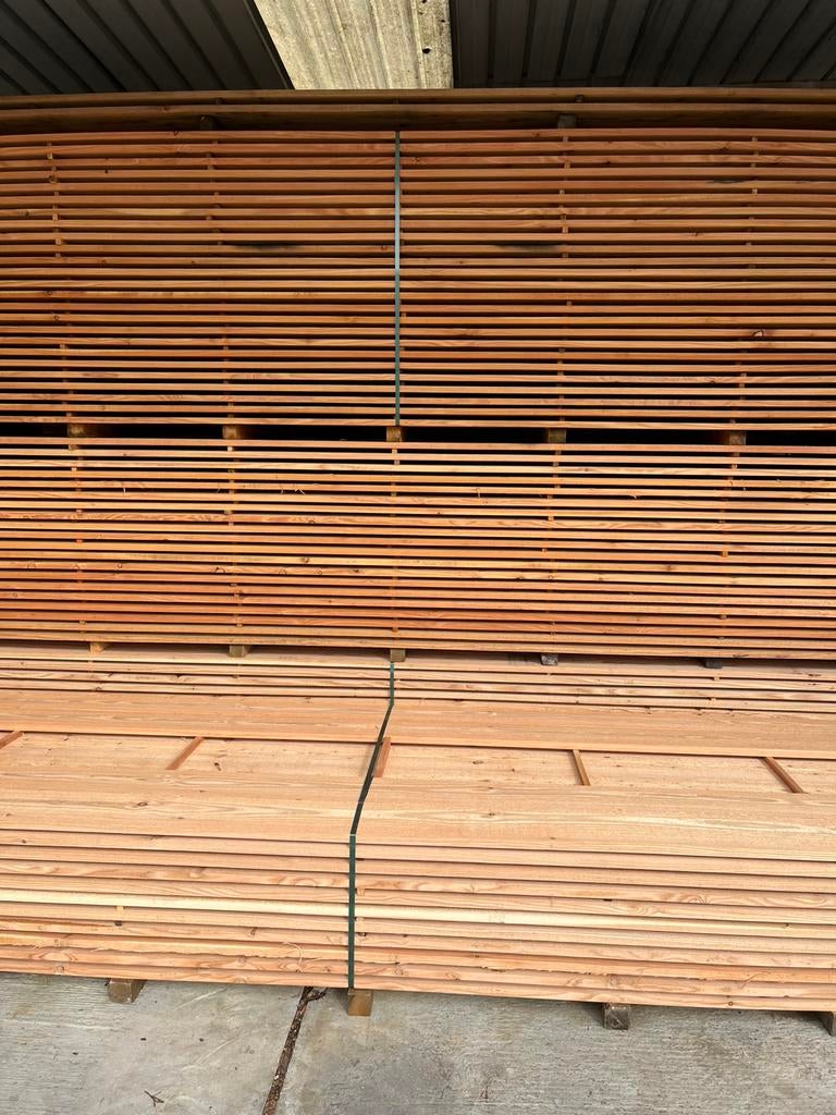 Lariks planken, Ophalen, Zo goed als nieuw, Planken