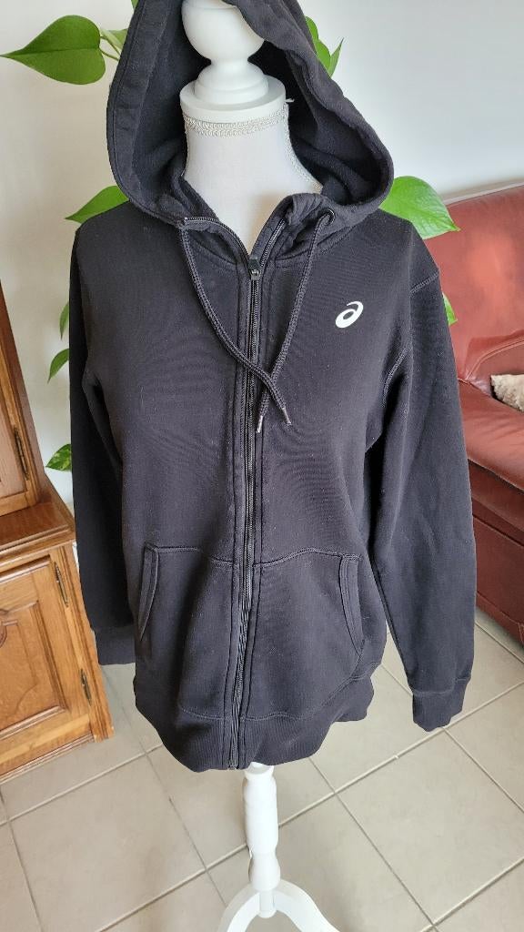 sweat à capuche zippé homme taille M   Asics, Enlèvement ou Envoi, Porté, Taille 48/50 (M), Asics