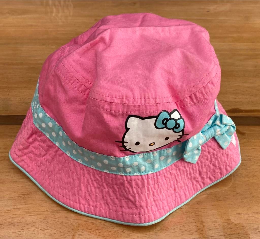 Hello Kitty zomer hoedje., Ophalen of Verzenden, Zo goed als nieuw, Hello Kitty