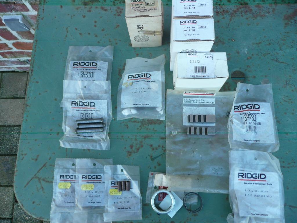 RIDGID wisselstukken (nieuw), Bricolage & Construction, Outillage | Pièces de machine & Accessoires, Enlèvement ou Envoi, Neuf