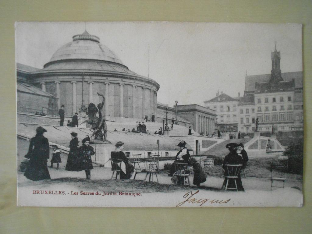 Jardin botanique de Bruxelles: 4 cartes postales, Enlèvement ou Envoi, Avant 1920, Affranchie, Bruxelles (Capitale)