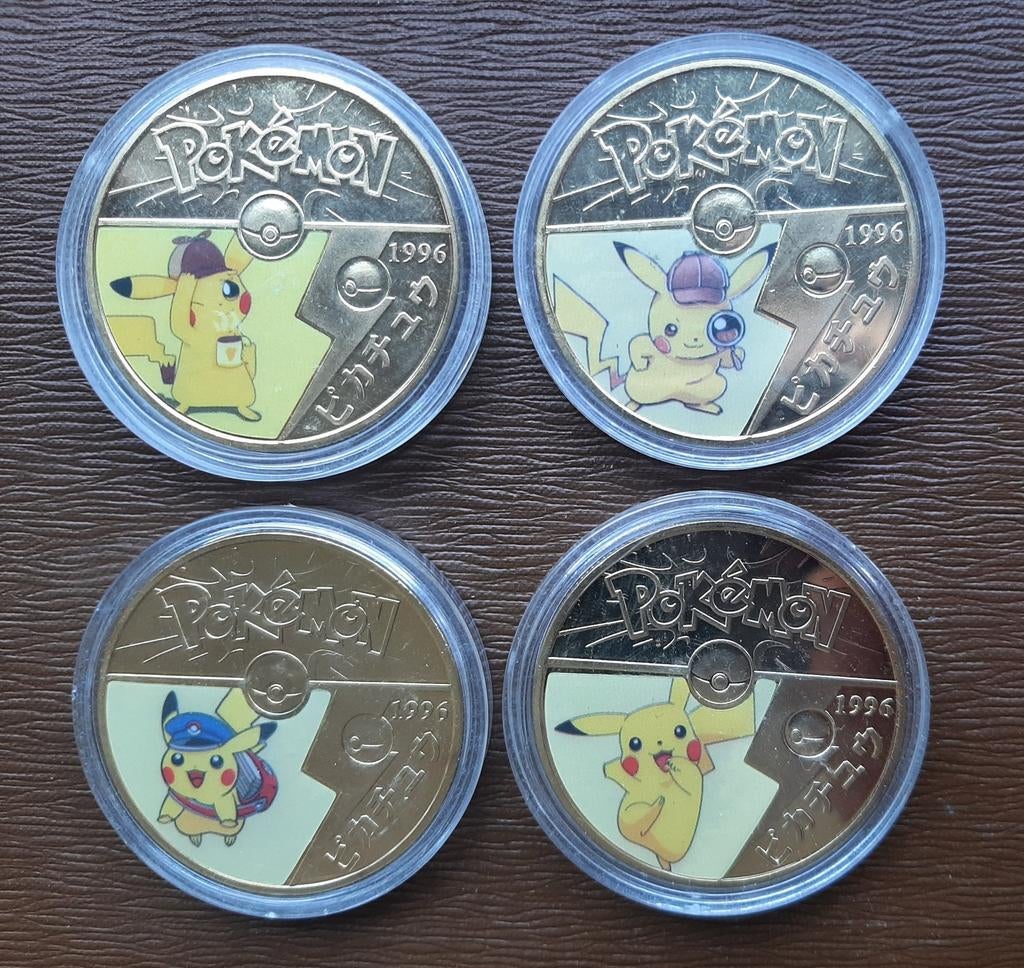 Pokemon vergulde munten : 9 stuks, Hobby en Vrije tijd, Verzamelkaartspellen | Pokémon, Ophalen of Verzenden, Nieuw, Overige typen