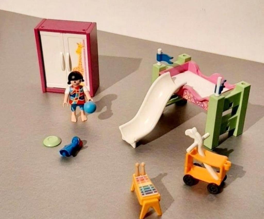 Playmobil set nr.5579/ kinderkamer met hoogslaper, Kinderen en Baby's, Speelgoed | Playmobil, Ophalen of Verzenden, Zo goed als nieuw