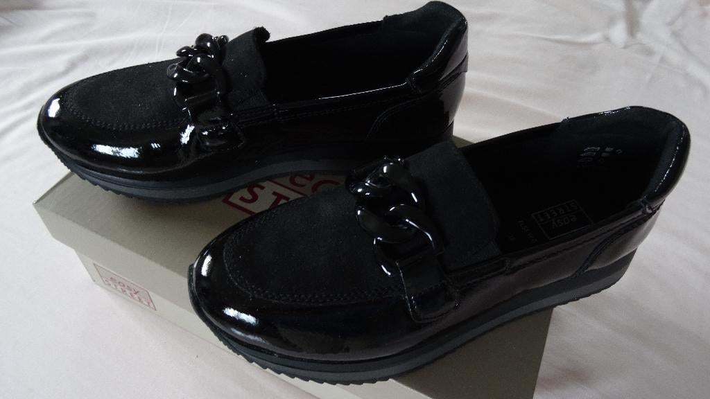 MOCASSINS MAAT 38, Ophalen of Verzenden, Zo goed als nieuw, Easy street, Instappers
