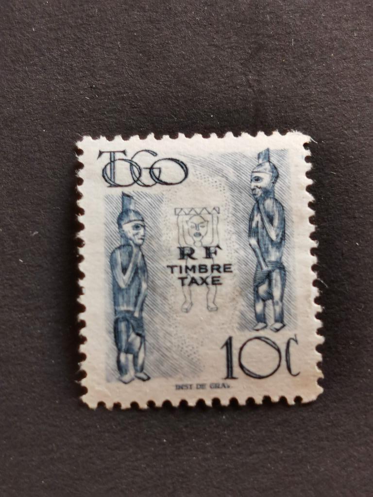 Togo 1947 - taxzegel, Ophalen of Verzenden, Postfris