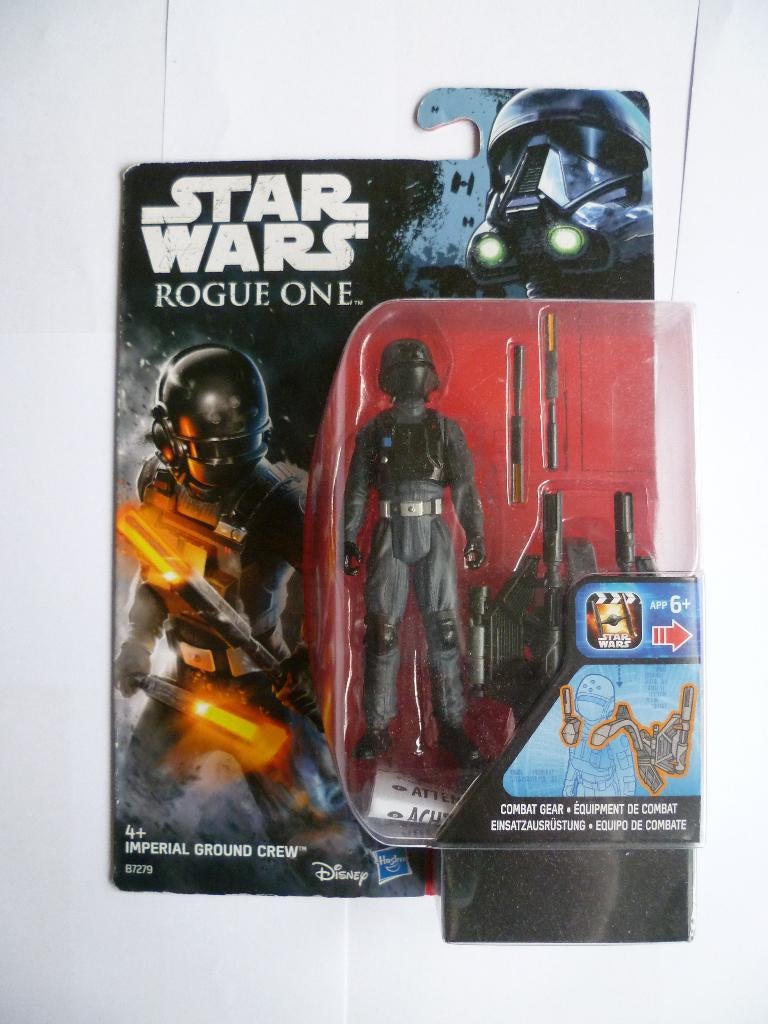 STARWARS ROGUE ONE"IMPERIAL GROUND CREW"HASBRO UIT 2016, Verzamelen, Ophalen of Verzenden, Zo goed als nieuw, Actiefiguurtje