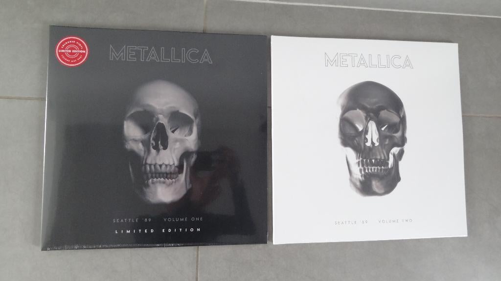 Metallica Seattle '89 vinyl vol. 1 en 2 nieuw, Cd's en Dvd's, Vinyl | Hardrock en Metal, Ophalen of Verzenden, Nieuw in verpakking