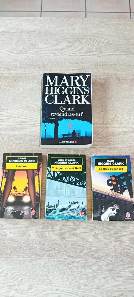 Livres de Carol et Mary Higgins Clark, Livres, Enlèvement ou Envoi, Comme neuf, Mary&Carol Higgins Clark.