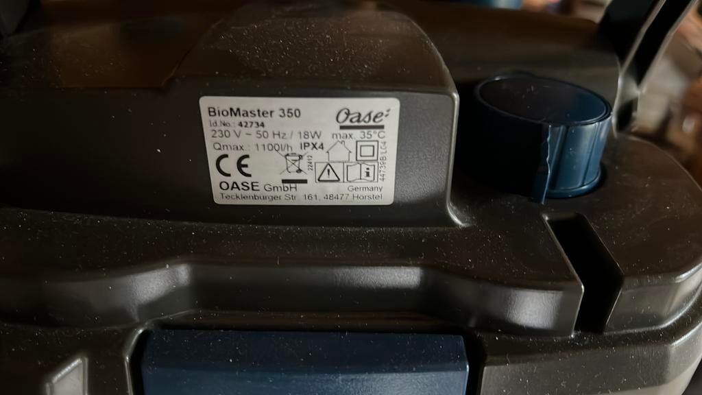 OASE Biomaster 350 aquariumfilter, Ophalen of Verzenden, Zo goed als nieuw