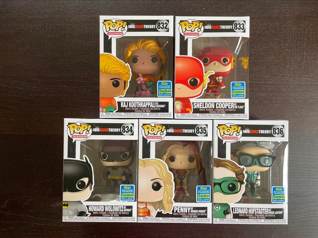Funko Big Bang Theory SDCC19 set vaulted, Enlèvement ou Envoi, Neuf