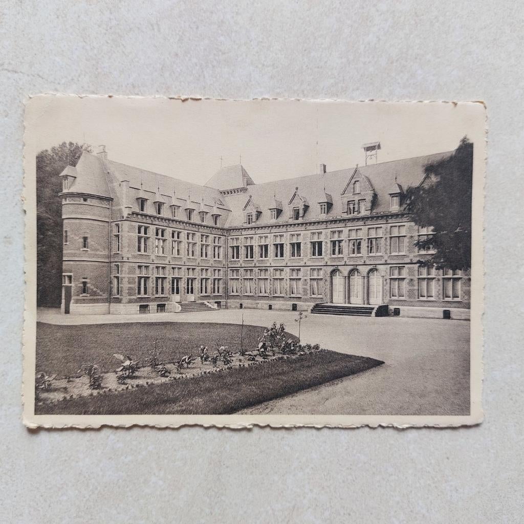 Oude postkaart Ollignies, Enlèvement ou Envoi